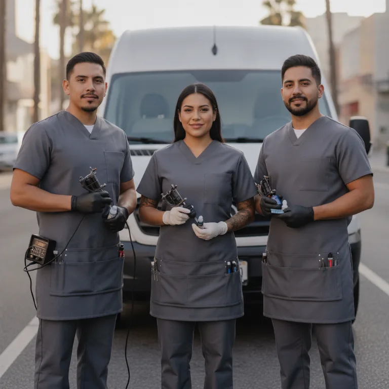 Tatuador equipe em Barueri